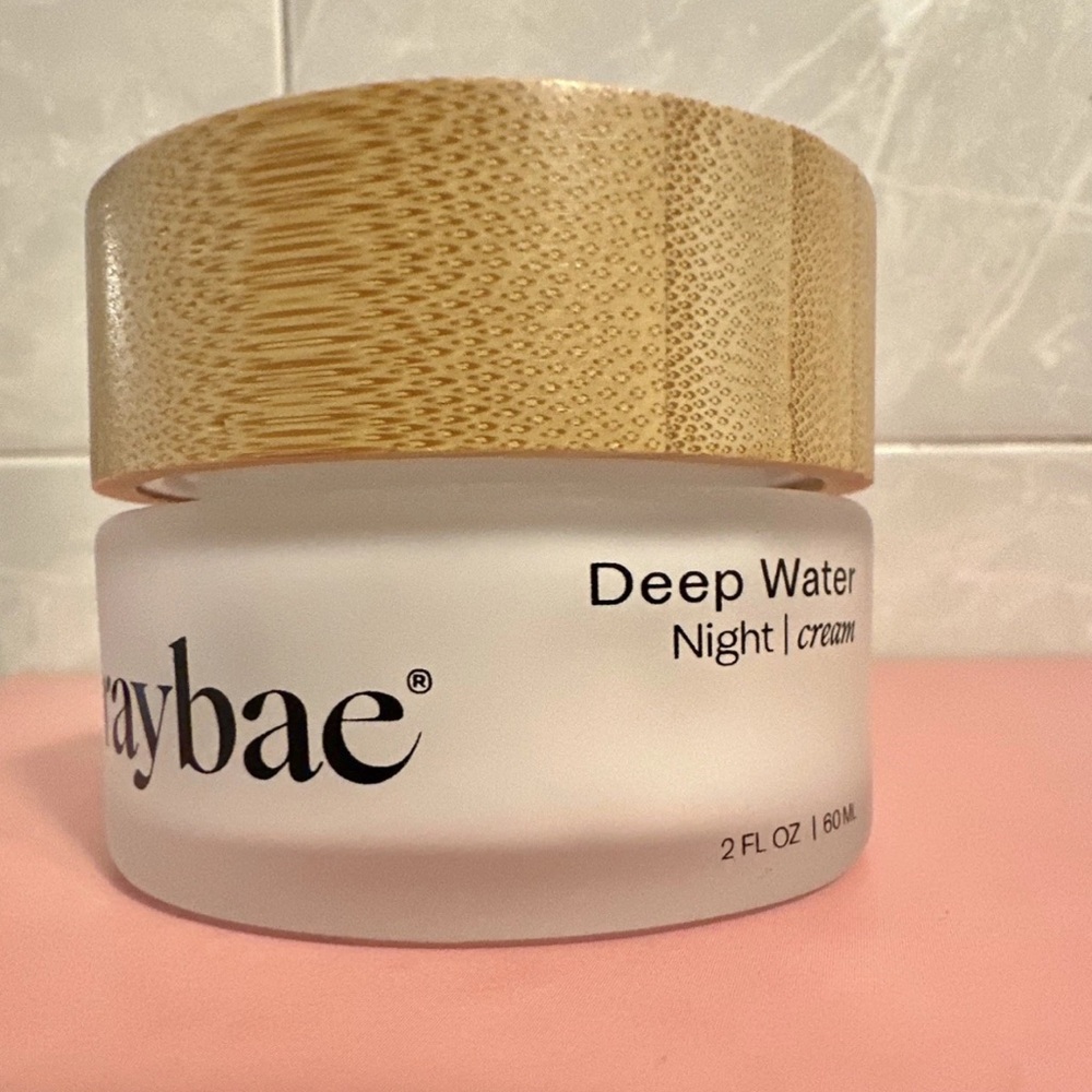 Luxury Raybae Deep Water Night Cream 2 oz - New in Box! SOLD OUT IN MANY STORES - Picture 4 of 9